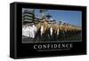 Confidence: Inspirational Quote and Motivational Poster-null-Framed Stretched Canvas