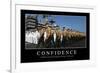 Confidence: Inspirational Quote and Motivational Poster-null-Framed Photographic Print