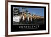 Confidence: Inspirational Quote and Motivational Poster-null-Framed Photographic Print