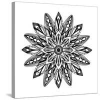 Confidence Mandala-Nicky Kumar-Stretched Canvas