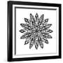 Confidence Mandala-Nicky Kumar-Framed Giclee Print