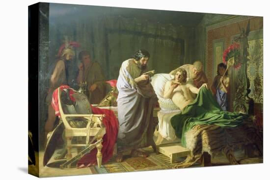 Confidence of Alexander the Great into His Physician Philippos, 1870-Hendrik Siemiradzki-Stretched Canvas