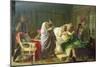 Confidence of Alexander the Great into His Physician Philippos, 1870-Hendrik Siemiradzki-Mounted Giclee Print