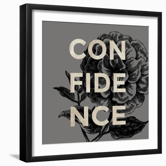 Confidence-Evangeline Taylor-Framed Art Print