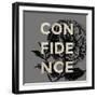 Confidence-Evangeline Taylor-Framed Art Print