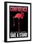 Confidence-null-Framed Art Print