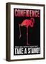 Confidence-null-Framed Art Print