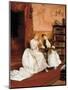 Confidences, 1889-Georges Croegaert-Mounted Premium Giclee Print