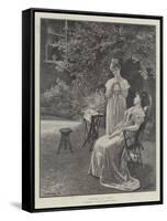 Confidences-Lionel Charles Henley-Framed Stretched Canvas