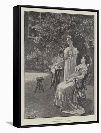 Confidences-Lionel Charles Henley-Framed Stretched Canvas