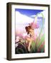 Confiding in Lilies-Dalliann-Framed Giclee Print