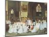Confirmation at Villiers le Bel-Theophile E. Duverger-Mounted Giclee Print