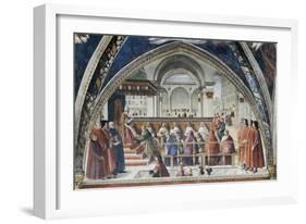 Confirmation of the Order of Saint Francis-Domenico Ghirlandaio-Framed Giclee Print