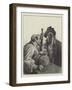 Confirming the Contract, a Scene in a Spanish Tavern at Salamanca-null-Framed Giclee Print