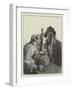 Confirming the Contract, a Scene in a Spanish Tavern at Salamanca-null-Framed Giclee Print