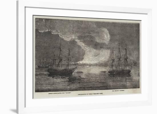 Conflagration at Varna-null-Framed Giclee Print