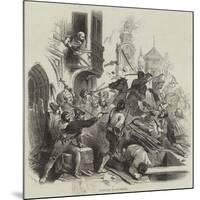 Conflict at Lucerne-null-Mounted Giclee Print