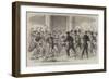 Conflict at Naples Between a Company of Bersaglieri and False Garibaldini-null-Framed Giclee Print