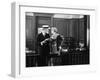 Conflict Between Man and Woman at Office-null-Framed Photo