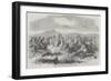 Conflict Between the 10th Hussars and Cossacks, at Kertch-null-Framed Giclee Print