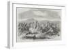 Conflict Between the 10th Hussars and Cossacks, at Kertch-null-Framed Giclee Print