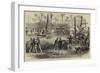 Conflict Between the Natives of Samoa and the Crew of HMS Barracouta-Arthur Hopkins-Framed Giclee Print