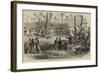 Conflict Between the Natives of Samoa and the Crew of HMS Barracouta-Arthur Hopkins-Framed Giclee Print