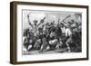 Conflict with the Ghazees before Bareilly, 6 May 1858-null-Framed Giclee Print