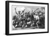 Conflict with the Ghazees before Bareilly, 6 May 1858-null-Framed Giclee Print