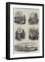 Conflicts with Arab Tribes Near Aden, Native Forts and Villages-null-Framed Giclee Print