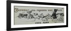Confound All Presents Wot Eat-Cecil Aldin-Framed Giclee Print