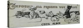 Confound All Presents Wot Eat-Cecil Aldin-Stretched Canvas