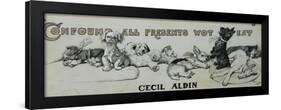 Confound All Presents Wot Eat-Cecil Aldin-Framed Premium Giclee Print