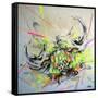 Confront-Taka Sudo-Framed Stretched Canvas