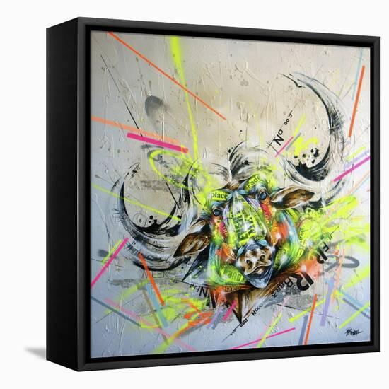 Confront-Taka Sudo-Framed Stretched Canvas