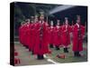 Confucian Ceremony, Chonghyo Shrine, Seoul, South Korea, Korea, Asia-Alain Evrard-Stretched Canvas