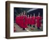 Confucian Ceremony, Chonghyo Shrine, Seoul, South Korea, Korea, Asia-Alain Evrard-Framed Photographic Print