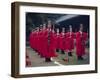 Confucian Ceremony, Chonghyo Shrine, Seoul, South Korea, Korea, Asia-Alain Evrard-Framed Photographic Print