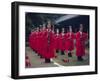 Confucian Ceremony, Chonghyo Shrine, Seoul, South Korea, Korea, Asia-Alain Evrard-Framed Photographic Print