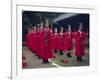 Confucian Ceremony, Chonghyo Shrine, Seoul, South Korea, Korea, Asia-Alain Evrard-Framed Photographic Print