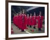 Confucian Ceremony, Chonghyo Shrine, Seoul, South Korea, Korea, Asia-Alain Evrard-Framed Photographic Print