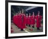 Confucian Ceremony, Chonghyo Shrine, Seoul, South Korea, Korea, Asia-Alain Evrard-Framed Photographic Print