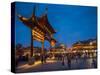 Confucian Temple, Pedestrian Street, Nanjing, Jiangsu province, China, Asia-Michael Snell-Stretched Canvas