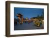 Confucian Temple, Pedestrian Street, Nanjing, Jiangsu province, China, Asia-Michael Snell-Framed Premium Photographic Print