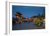 Confucian Temple, Pedestrian Street, Nanjing, Jiangsu province, China, Asia-Michael Snell-Framed Photographic Print