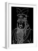 Confucius (551-479 B), Chinese Philosopher-null-Framed Giclee Print