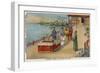 Confucius Completing the Six Books of the Law, China-null-Framed Giclee Print