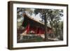 Confucius Forest and Cemetery, Qufu, UNESCO World Heritage Site, Shandong province, China, Asia-Michael Snell-Framed Photographic Print
