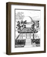 Confucius - Grave-null-Framed Art Print