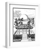 Confucius - Grave-null-Framed Art Print